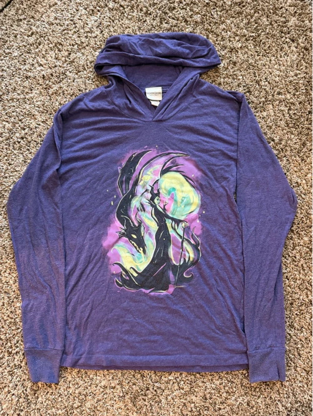 Disney maleficent dragon hoodie small wonderground gallery
